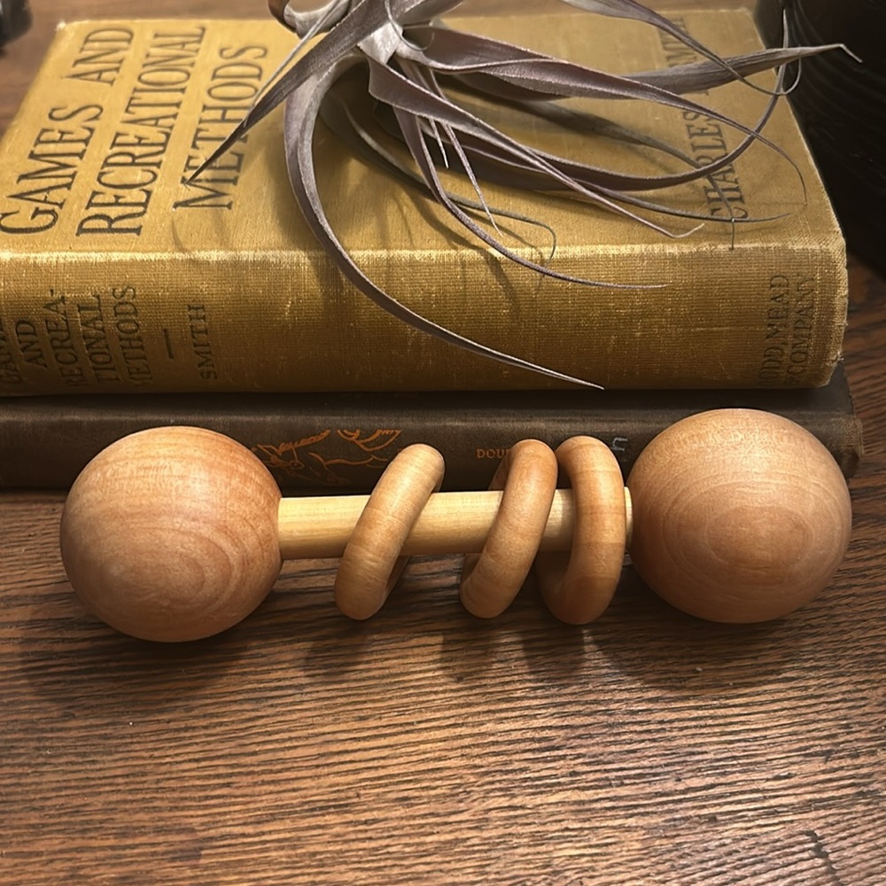 Baby Wood Rattle
